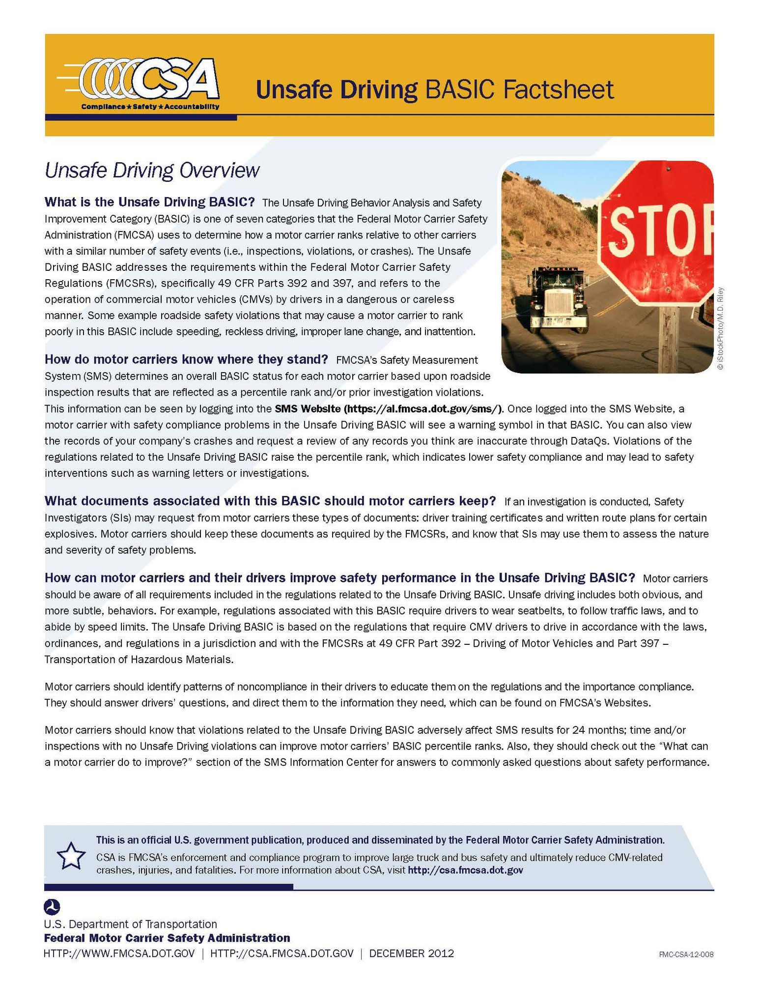 FMC_CSA_12_008_BASICs_UnsafeDriving